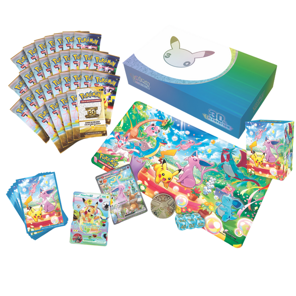 Productos de la expansión Celebración 30 Aniversario de Pokémon TCG