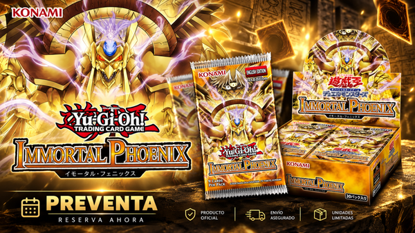 Expansión Immortal Phoenix de Yu-Gi-Oh! JCC con el Dragón Alado de Ra