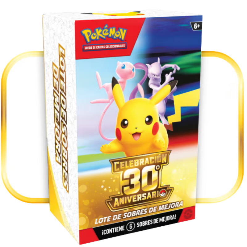 Booster Bundle Pokémon 30 Aniversario Sobres de Mejora