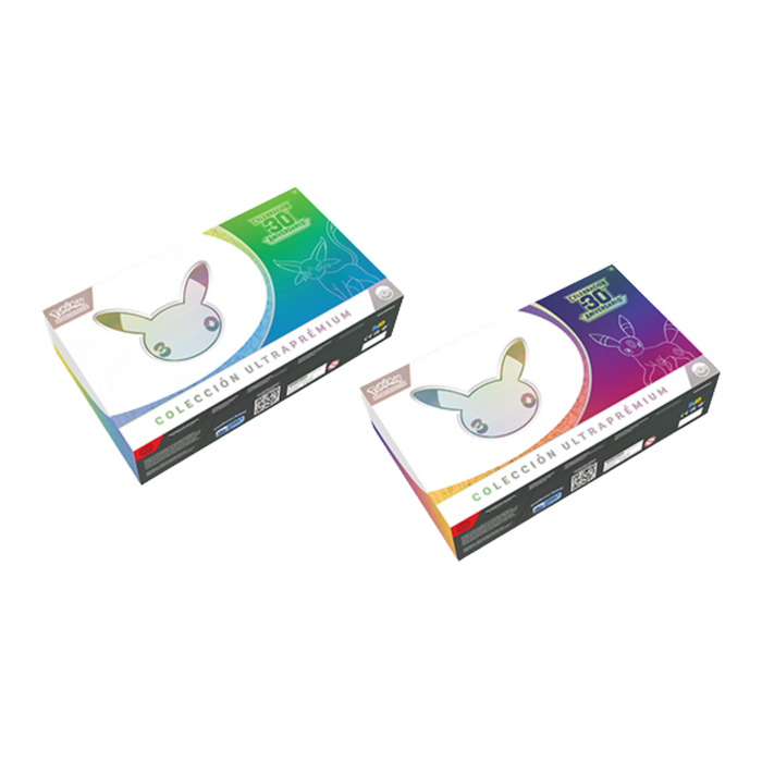 Colección ultraprémium Día Noche Celebración 30 Aniversario Pokémon TCG