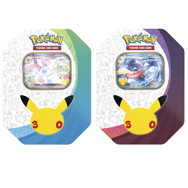 Ex Tin Pokémon 30 Aniversario