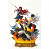 FIGURA PRIME 1 STUDIO FAIRY TAIL ESTATUA NATSU GRAY ERZA HAPPY DELUXE VERSION
