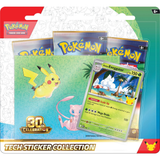 Tech Sticker Collection 30 Aniversario Pokémon TCG