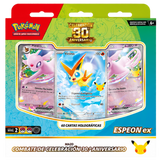 Baraja Combate Celebración 30.º Aniversario de JCC Pokémon (Espeon ex o Umbreon ex)