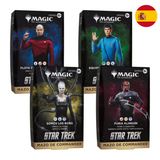 Magic Star Trek · Pack 4 mazos de Commander (español)