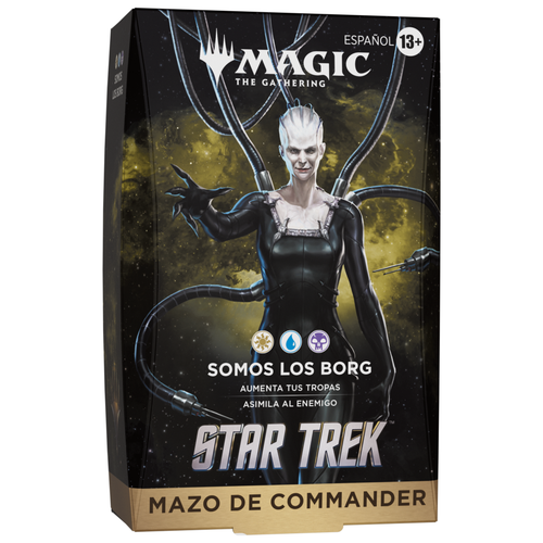 Magic Star Trek · Pack 4 mazos de Commander (español)