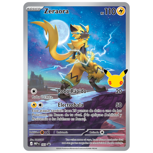 Baraja Combate Espeon ex Umbreon ex Celebración 30 Aniversario Pokémon TCG