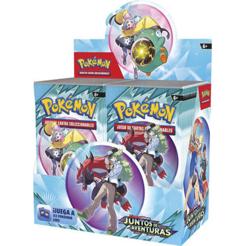 Booster Box Escarlata y Púrpura: Juntos de Aventuras – Pokémon TCG (36 Sobres)