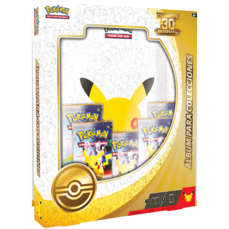 Álbum para colecciones de Celebración 30.º Aniversario de Pokémon