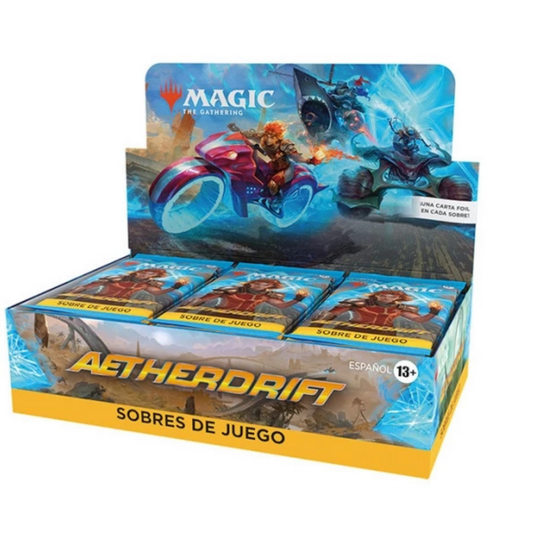 Play Booster Display Aetherdrift – Magic The Gathering (30 Sobres, Español/Inglés)
