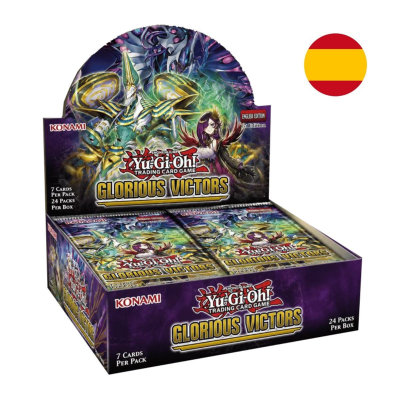 Yu-Gi-Oh! Glorious Victors · Display 24 sobres