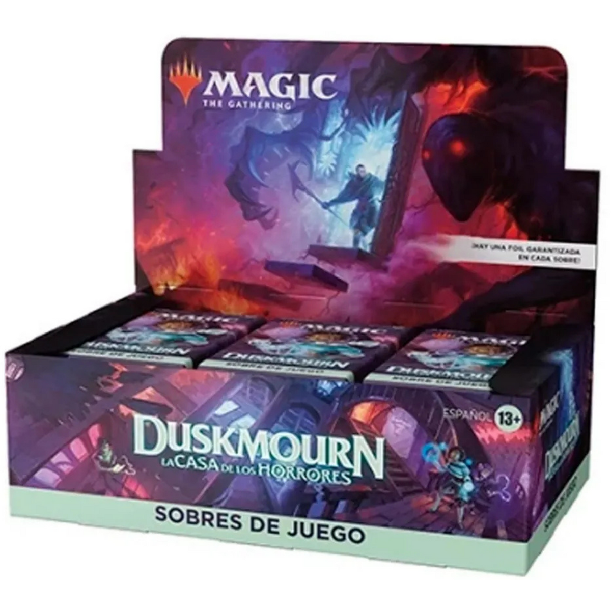 Caja Play Booster Display Duskmourn La Casa del Horror Magic The Gathering 36 sobres español