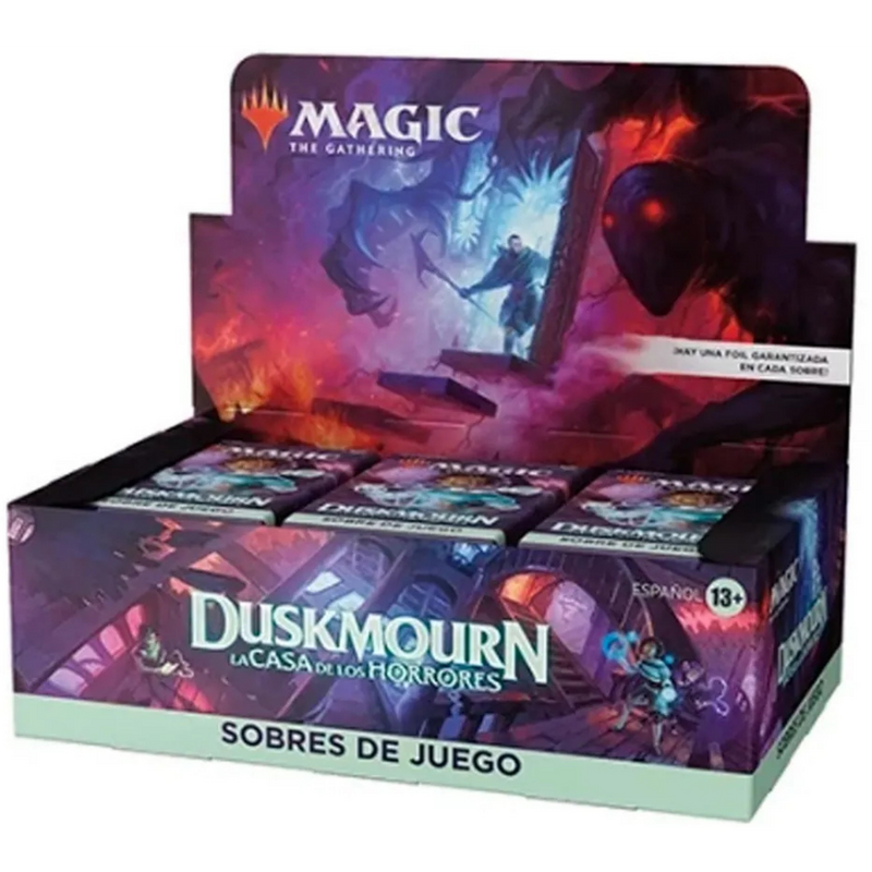Play Booster Display Duskmourn: La Casa del Horror – Magic The Gathering (36 Sobres, Español)
