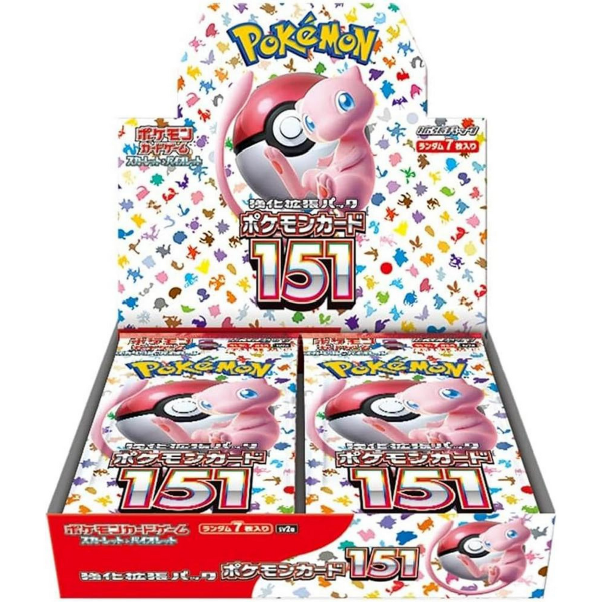 Caja Pokémon Card 151 20 sobres japonés